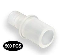 AlcoMate Standard Breathalyzer Mouthpieces 500 Count | One-Way Flow Technology | Genuine AlcoMate Mouthpieces