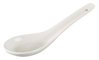 Yanco AC-005 ABCO 5.5" Soup Spoon, Porcelain, Super White, Pack of 72