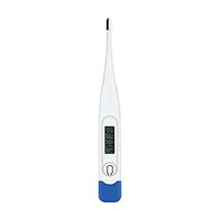giveyoulucky Kids Household Thermometer,LCD Digital Forehead Body Temperature Measuring Tool Blue