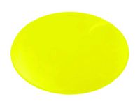 Dycem Non-Slip Pads & Activity Pads, Yellow, 10" Dia. x 1/8", Round - Plain