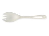 World Centric's 100% Biodegradable, 100% Compostable Corn TPLA Sporks (Case of 1000)