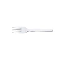 DIXFM207 - Plastic Tableware, Heavy Mediumweight Fork