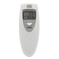 Professional Alcohol Tester Portable Wine Measuring Instrument Blowing Alcohol Tester White