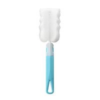 Detectorcatty Cleaning Bottle Sponge Brush with Long Handle Cleaner Soft Kitchen Cleaning Tool Bottle Coffe Tea Glass Cup Mug Sponge