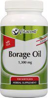 NSI Borage Oil -- 1.3 grams - 120 Softgels