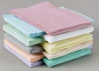 McKesson Professional Towel 2 Ply Poly Blue 13"X18" Latex Free Clothing Protector - Case of 500