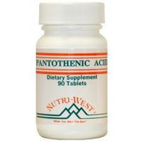 Nutri-West - Pantothenic Acid 90 Tablets