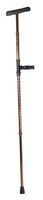 Drive Medical Universal Folding Crutch, Bronze