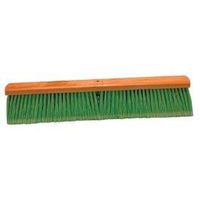 24" Green Flagged Plastic Floor Brush