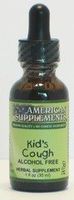 Kid's Cough Alcohol Free American Supplements 1 oz Liquid