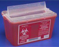 PT# 676236 PT# # 676236- Container Sharps Monoject Small Red 4qt Ea by, Kendall Company