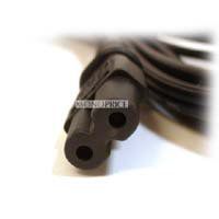 Leegoal Universal 2-Slot AC Power Cable Cord,Cable Length:1.4M (4.6 Feet)