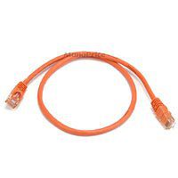 2FT 350MHz UTP Cat5e RJ45 Network Cable - Orange