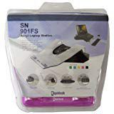 Authentic Euro Design Patented Clear Purple Acryl Laptop Notebook Stand with Big Cooling Fan USB Powered Powerful 2.0 Channel Audio Speakers and built in Audio Jack for iPod, MP3, 3 High Speed USB 2.0 Ports 480Mbps Fit for 12"-17" size, New in the market