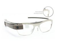 RO-140 (Silver) Prescription Frame for Google Glass Enterprise Edition