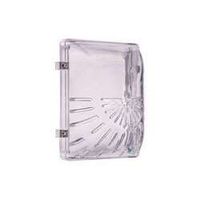 Audible/Strobe Guard, Polycarbonate, Flush