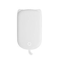 WF Hot Water Bag - Hand Warmer USB Charging Treasure Mini Water-Free Explosion-Proof (Color : White)