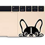 Lovely Dog  (Black 4") Vinyl Decal Sticker for Car Automobile Window Wall Laptop Notebook Etc.... Any Smooth Surface Such As Windows Bumpers
