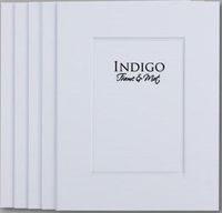 SET of 10 - GREATPACK 12x16 White Single Mats- Fit 8x12 Photo Art