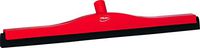 Vikan 77544 Fixed Head Squeegee, Foam Rubber, Polypropylene Frame, 24", Red