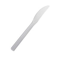 Northwest Medium-Weight Hard Plastic Plastic Knives (White, 200 Count)