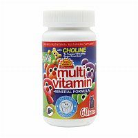 Yum-V's Multivitamin + Mineral Formula Jellies, Yummy Grape, 60 ea - 2pc