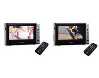 Audiovox PVS72901 9 Inch Twin DVD Dual Player-Play Same/2 Differrent Movies With Screen Power
