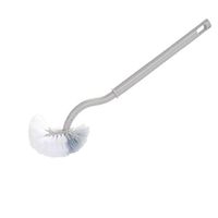Rurah Toilet Brush Toilet Urinal Cleaning Brush Plastic Long Handle Toilet Brush,Gray