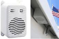 PolyPlanar Dual Gunwale Marine Boat Mount Speakers White