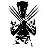 Marvel Comics X-Men Logan Wolverine, Black, 6 Inch, Die Cut Vinyl Decal, For Windows, Cars, Trucks, Toolbox, Laptops, Macbook-virtually Any Hard Smooth Surface