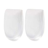 MINKOU Invisible Insoles ,Inner Heightening Insole Soft Elasticity Shock Absorption and Decompression (M)