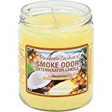 Smoke Odor Exterminator 13 oz Jar Candles Pineapple & Coconut, (3)