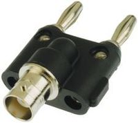 Pomona 1269 ADAPTER, BNC SINGLE JACK TO DUAL BANANA PLUG