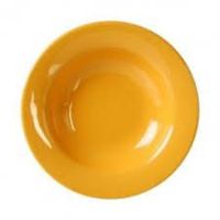 Yanco MS-5811YL Mile Stone Pasta Bowl, 16 OZ Capacity, 1.5" Height, 11" Diameter, Melamine, Yellow Color, Pack of 24