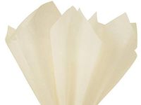50ct Birch Ivory Tissue Paper for Gift Wrapping 20"x26" Sheets Eco-Friendly