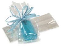 25 Ct X-Small Crystal Clear 6 Inch x 2.5 Inch x 2 Inch Cello Cellophane Party Treat Food Snack Bags BEND-494