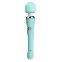 Cicitop Cordless Massager Wand Handheld Powerful Wand Massager, USB Recharger, Muscle Relax Back Neck Electric Massager Wand Body Deep Tissue for Muscle Aches and Sports Recovery (Green)