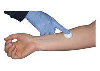 1087884 PT# 9552 Sphere Gauze Pressure Dots Sterile 1" Non-Woven 2s White 50/Bx Made by Dukal Corporation