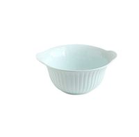 Bowl Bowl tableware Japanese ceramic bowl, pink binaural anti-slip tableware barrel large salad bowl living room fruit bowl, size [6.5 inch, 8.5 inch] for kitchen restaurant gifts Hotel tableware home