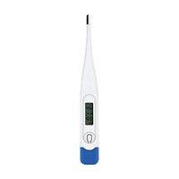 Digital Basal Thermometer, Portable Accurate Soft Head Electronic LCD Display Temperature Measuring Tools for Baby Kids Adult Accurate Easy to Use WhiteBaby Waterproof Thermometer