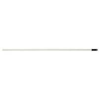 Justman Brush White Fiberglass Handle for Poly Brush/Squeegee Combo - 60"L