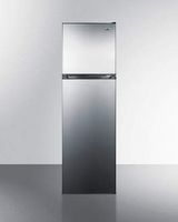 Summit FF923PL 9 Cu. Ft. Stainless Top Freezer Refrigerator