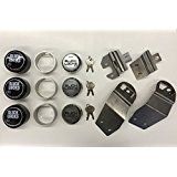 Slicklocks Dodge Ram Promaster City 2014+ with dual sliding doors (with 3 locks)