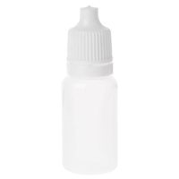 SimpleLif Empty Plastic Squeezable Dropper Bottles Eye Liquid Dropper Container 10ml