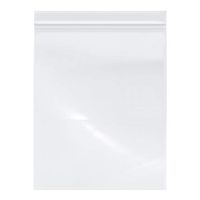 Plymor 8" x 10", 2 Mil (Pack of 100) Zipper Reclosable Plastic Bags