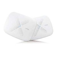 ZyXEL WSQ50TWIN Multy X Kit, AC3000 Home Wi-Fi Mesh System Up to 5,000 sq. ft, Tri-Band Technology