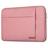 Laptop Sleeve 14 Inch/MacBook Pro 15" Pink - CASEZA London Notebook Bag for 14" Laptops, MacBook Pro 15", Dell XPS 15, HP Acer Asus & more - Water Resistant 14" Ultrabook Case with Two Pockets