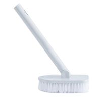 Jzenzero Bathroom Brush Long Handle Floor Ceramic Tile Scrub Toilet Bath Cleaning Brush