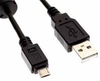 MOLEX 68784-0003 CABLE ASSEMBLY, USB A TO MICRO USB B, 2M, BLACK