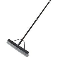 Rubbermaid Commercial Fiberglass Handle Push Broom